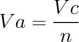 Atomic volume formula
