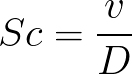 Schmidt number formula